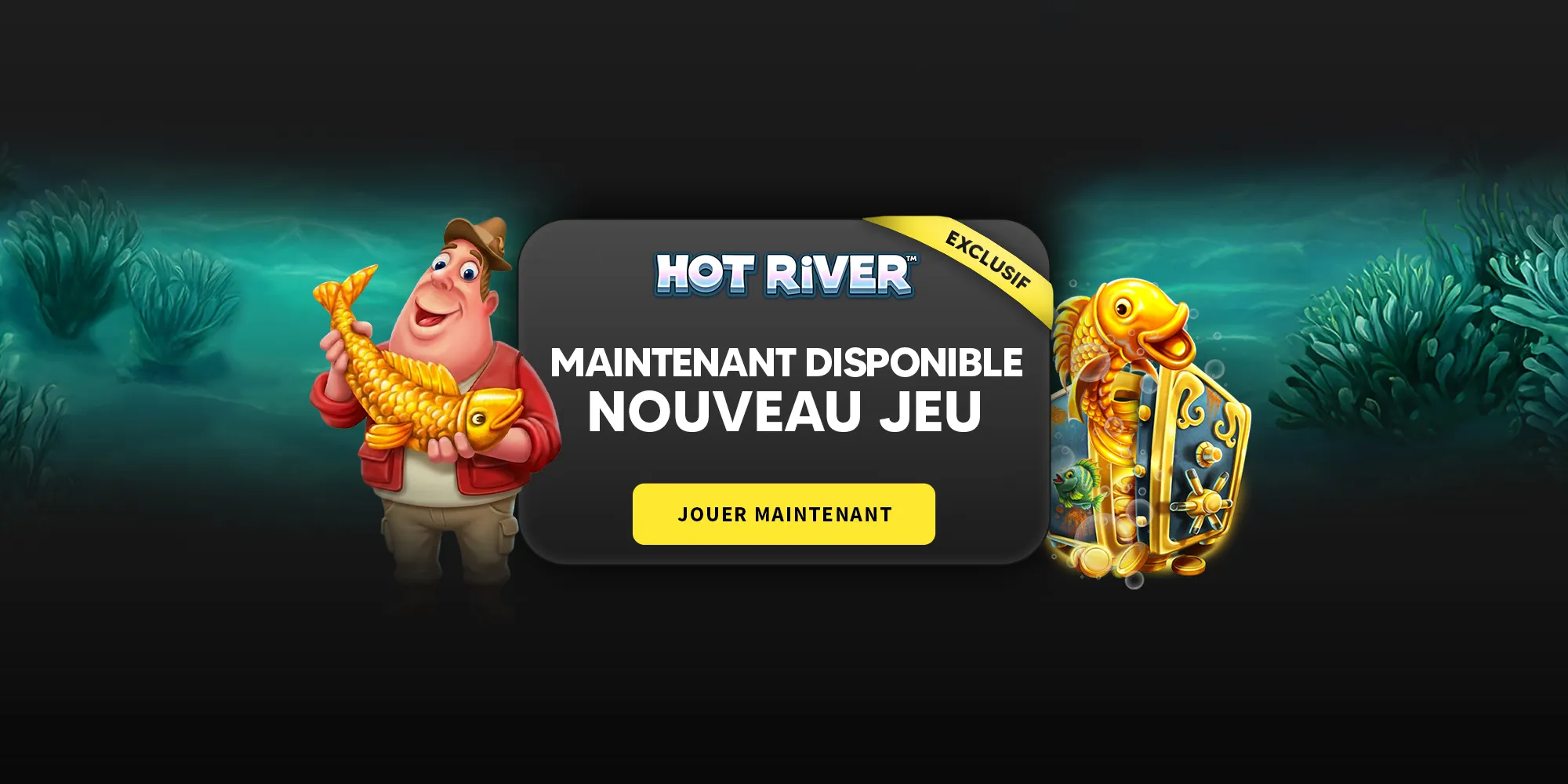 Exclusive Game, Hot River, Synot - swiss4win.ch