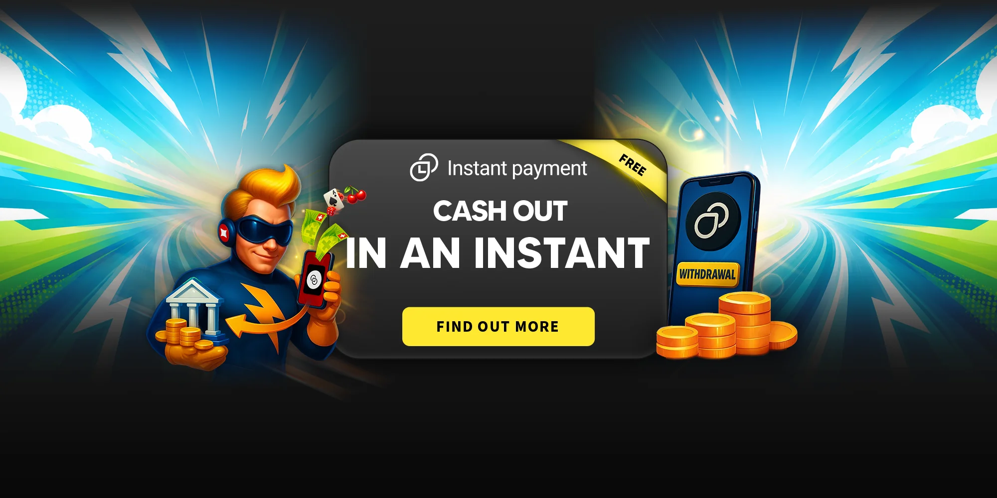 Instant Payout - Instant cashout - swiss4win.ch
