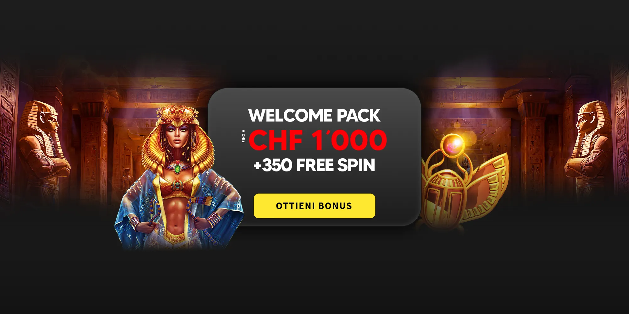 Welcome Bonus, Bonus di benvenuto - swiss4win.ch