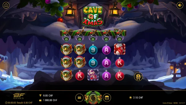 Cave of Xmas gameplay 1 - swiss4win.ch