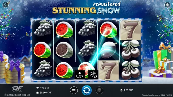 Stunning Snow Remastered gameplay 2 - swiss4win.ch