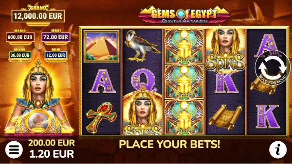 Gems of Egypt - Queen of Alexandria - swiss4win.ch