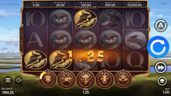 15 Armadillos gameplay 2 - swiss4win.ch