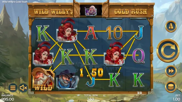 Wild Willy's Gold Rush gameplay 2 - swiss4win.ch
