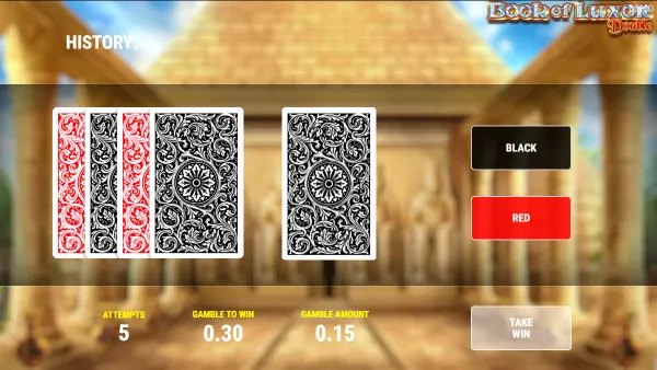 Book of Luxor Double gameplay 3 - swiss4win.ch