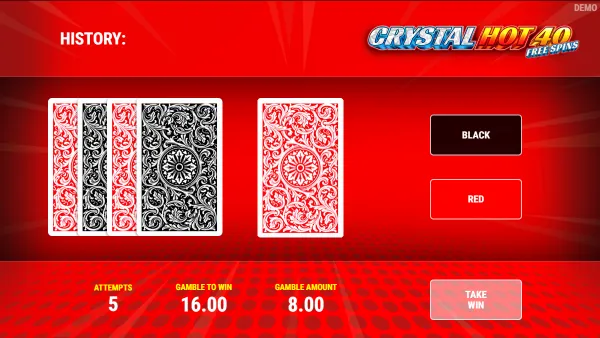Crystal Hot 40 Free Spins - Gameplay 3