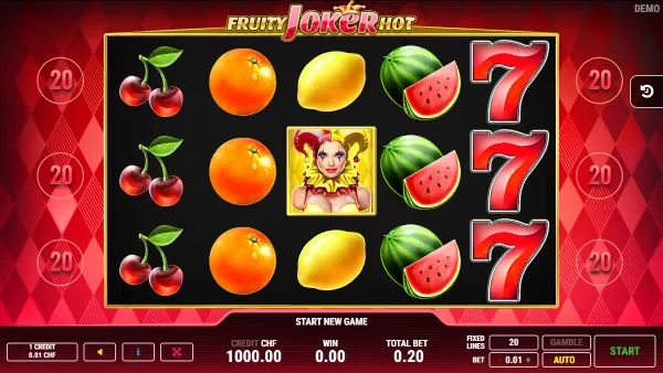 Fruity Joker Hot gameplay 1 - swiss4win.ch