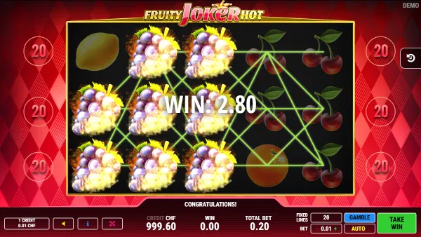 Fruity Joker Hot gameplay 2 - swiss4win.ch