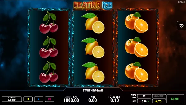 Heating Ice gameplay 1 - swiss4win.ch