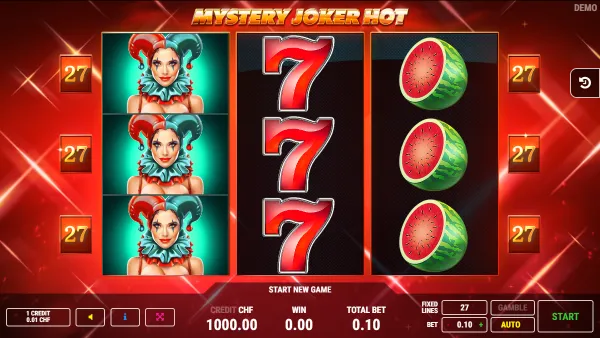 Mystery Joker Hot gameplay 1 - swiss4win.ch