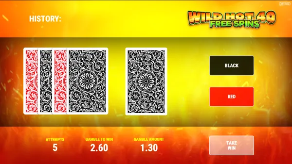 Wild Hot 40 Free Spins gameplay 3 - swiss4win.ch
