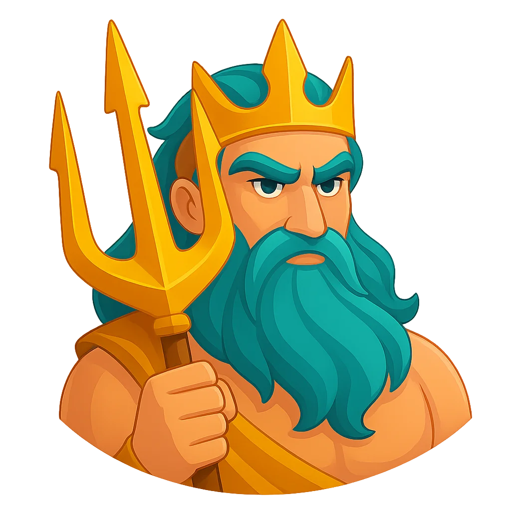 Poseidon Icon