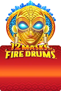 12 Masks of Fire Drums