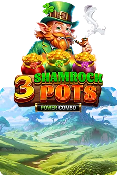3 Shamrock Pots: POWER COMBO