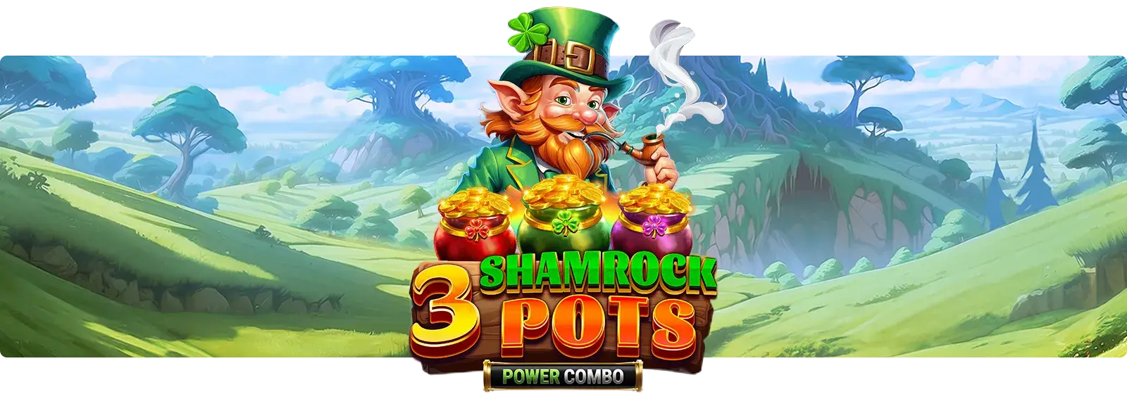 3 Shamrock Pots: POWER COMBO