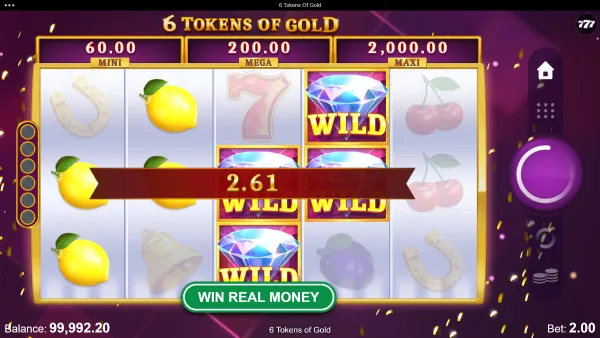 6 Tokens of Gold gameplay 2 - swiss4win.ch