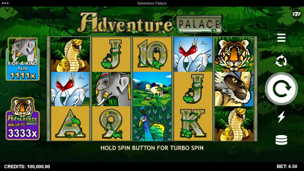 Adventure Palace gameplay 1 - swiss4win.ch
