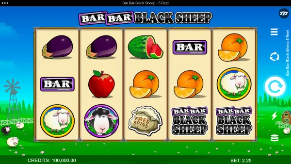 Bar Bar Black Sheep 5 Reel gameplay 1 - swiss4win.ch