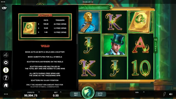 Book of Oz - gameplay 3