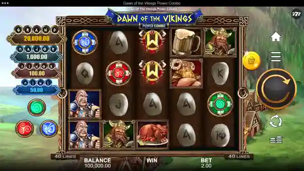 Dawn of the Vikings Power Combo gameplay 1 - swiss4win.ch