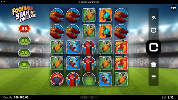 Football Star Deluxe gameplay 1 - swiss4win.ch