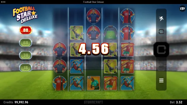 Football Star Deluxe gameplay 2 - swiss4win.ch