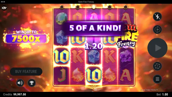 Gem Fire Frenzy gameplay 2 - swiss4win.ch