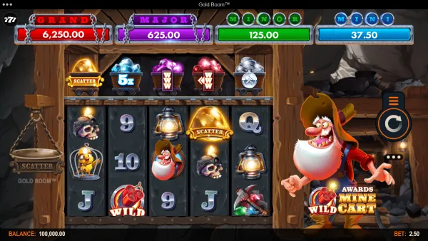 Gold Boom gameplay 1 - swiss4win.ch