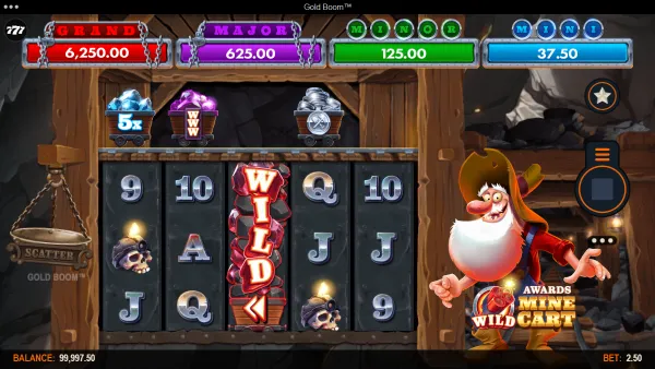 Gold Boom gameplay 2 - swiss4win.ch