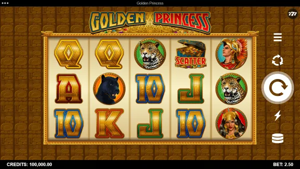 Golden Princess gameplay 1 - swiss4win.ch
