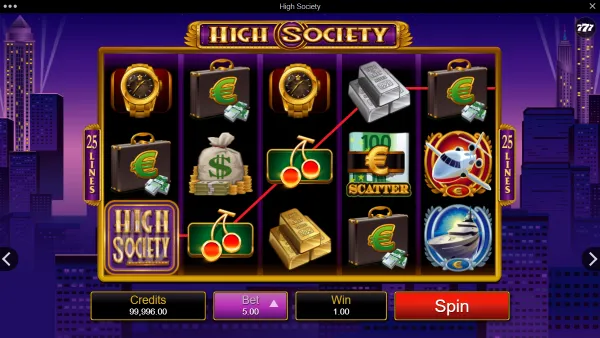 High Society gameplay 2 - swiss4win.ch