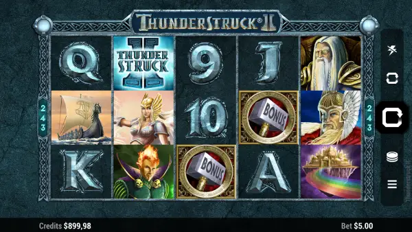 Thunderstruck II - Gameplay 1