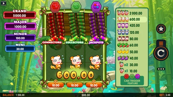 Wacky Panda Power Combo - Gameplay 2