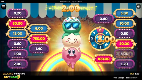Wild Scoops - Tap n Cash - Gameplay 2