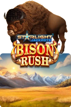 Starlight Jackpots Bison Rush