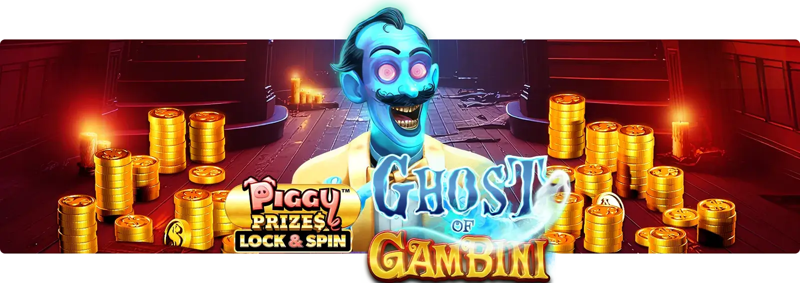 Piggy Prizes Lock & Spin - Ghost of Gambini
