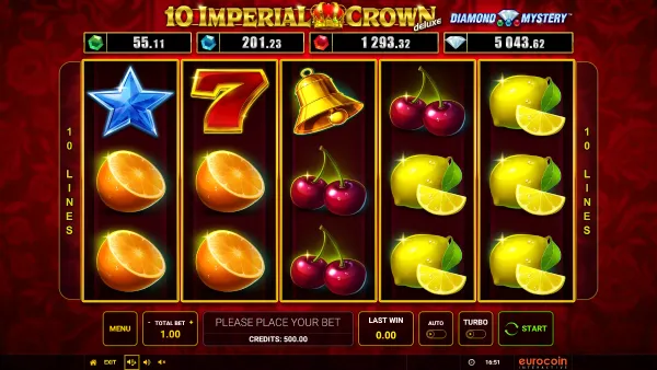 10 Imperial Crown Deluxe gameplay 1 - swiss4win.ch