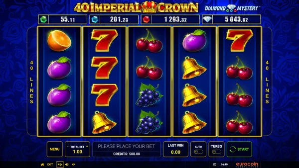 40 Imperial Crown gameplay 1 - swiss4win.ch