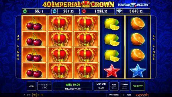40 Imperial Crown gameplay 2 - swiss4win.ch