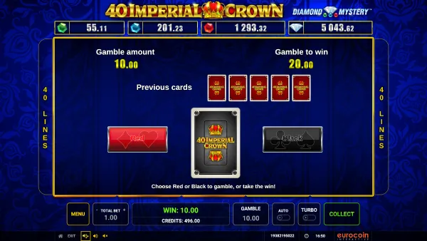 40 Imperial Crown gameplay 3 - swiss4win.ch