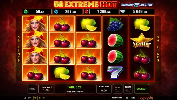 50 Extreme Hot gameplay 2 - swiss4win.ch
