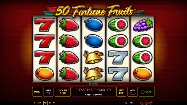 50 Fortune Fruits gameplay 1 - swiss4win.ch