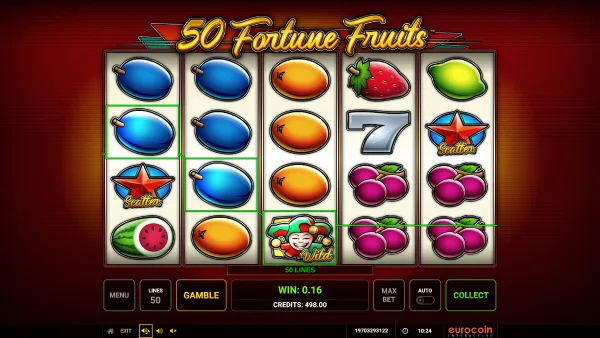 50 Fortune Fruits gameplay 2 - swiss4win.ch