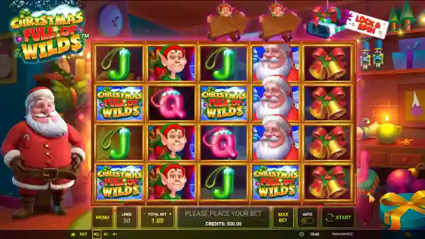A Christmas Full of Wilds gameplay 1 - swiss4win.ch