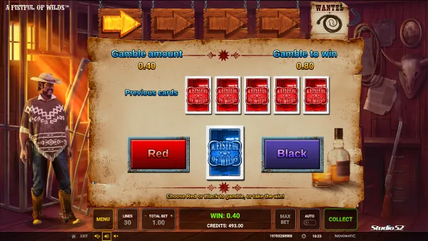 A Fistful of Wilds gameplay 3 - swiss4win.ch