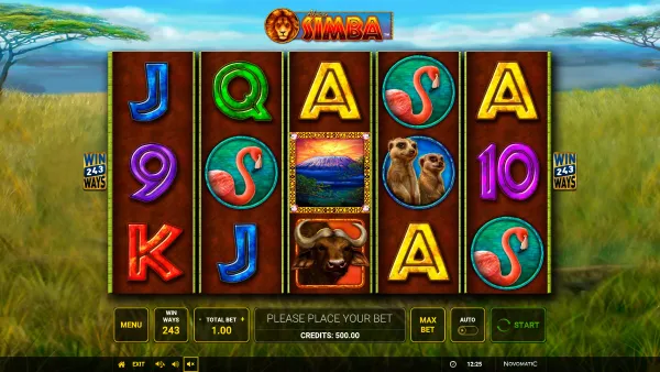 African Simba gameplay 1 - swiss4win.ch