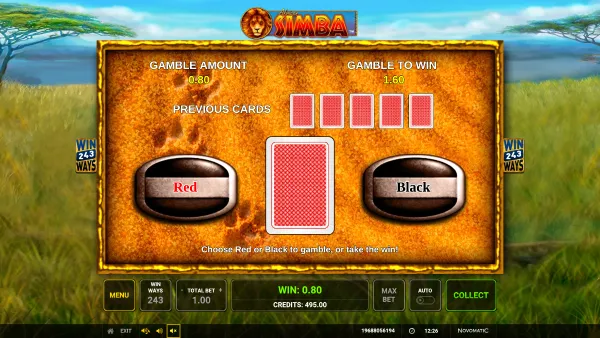 African Simba gameplay 3 - swiss4win.ch