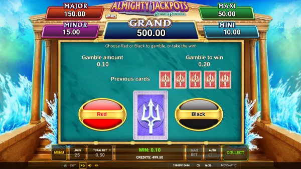 Almighty Jackpots: Realm of Poseidon gameplay 3 - swiss4win.ch
