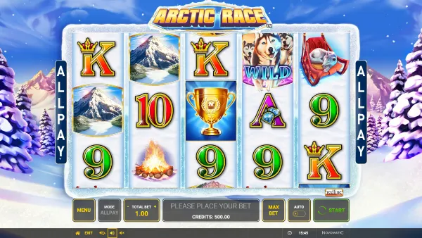 Arctic Race gameplay 1 - swiss4win.ch