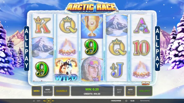 Arctic Race gameplay 2 - swiss4win.ch